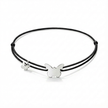 Load image into Gallery viewer, New Classic Butterfly Bracelet - Rhodium Plated