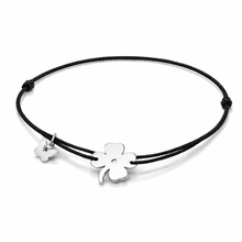 Učitaj sliku u preglednik galerije, Nova klasična narukvica od djeteline - presvučena rodijem