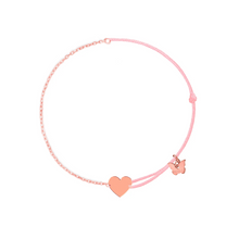 Load image into Gallery viewer, Heart And Half Bracelet