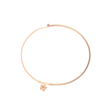 Load image into Gallery viewer, Rigid Half Bracelet - Rose Gold Plated
