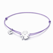 Učitaj sliku u preglednik galerije, Nova klasična narukvica od djeteline - presvučena rodijem