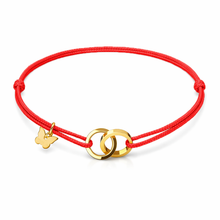 Load image into Gallery viewer, Love Link Bracelet - Yellow Gold Plated