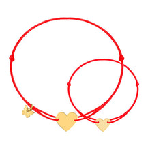 Učitaj sliku u preglednik galerije, Paket srca Maman et Bébé od žutog zlata