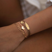 Load image into Gallery viewer, Sovilj Sapiens Crystal Bracelet - Rose Gold Plated