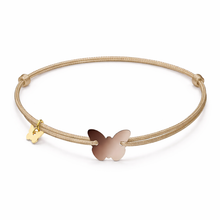 Load image into Gallery viewer, Candy Mirror Bronze Butterfly Bracelet