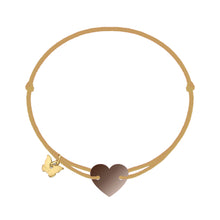 Load image into Gallery viewer, Candy Mirror Bronze Heart Bracelet