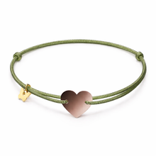 Load image into Gallery viewer, Candy Mirror Bronze Heart Bracelet
