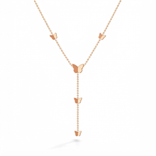 Load image into Gallery viewer, Sterling Silver 5 Butterflies Necklace