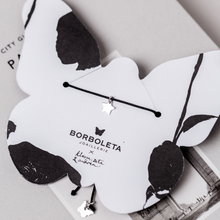 Load image into Gallery viewer, Zita & Klasja Star on Black Bracelet