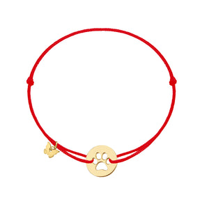 My Little Paw Bracelet - Yellow Gold Plated