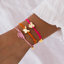 Load image into Gallery viewer, Mirror Gold Candy Heart Bracelet