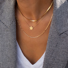 Load image into Gallery viewer, Sterling Silver Star Necklace