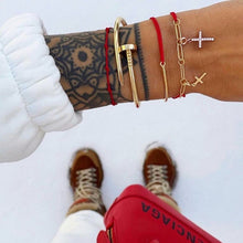 Load image into Gallery viewer, Memoire Collectable Cross w Zircons Charm