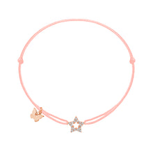 Load image into Gallery viewer, Zircon Star Bracelet - Rose Gold Plated
