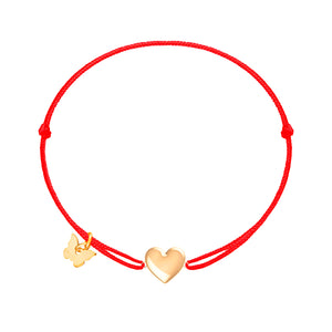 Small Heart Bracelet - Gold Plated