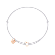 Load image into Gallery viewer, Petit Heart Rose Gold Plated Bracelet