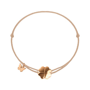Small Clover Bracelet - Rose Gold Plated - BRACELET - [variant.title]- Borboleta