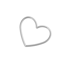 Load image into Gallery viewer, Hole Heart Charm