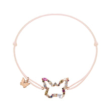 Load image into Gallery viewer, Lueur Butterfly Bracelet - Rose Gold Plated
