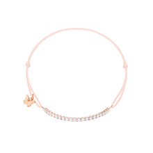 Load image into Gallery viewer, Small Tennis Bracelet - Rose Gold Plated