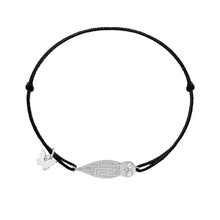 Load image into Gallery viewer, Sovilj Sapiens Crystal Bracelet - Rhodium Plated