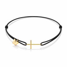 Load image into Gallery viewer, Cross Bracelet - Yellow Gold Plated
