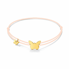 Load image into Gallery viewer, New Classic Butterfly Bracelet - Yellow Gold Plated
