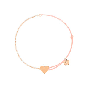 Heart And Half Bracelet