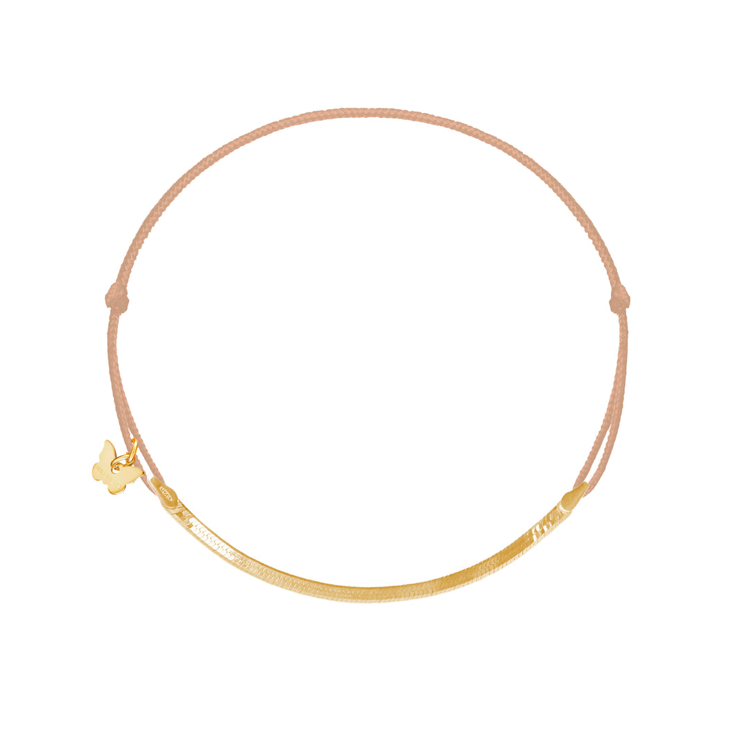 Magic Snake Bracelet Yellow Gold Plated