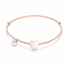 Load image into Gallery viewer, New Classic Heart Bracelet - Rhodium Plated
