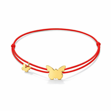 Load image into Gallery viewer, New Classic Butterfly Bracelet - Yellow Gold Plated
