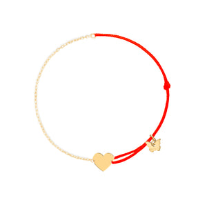 Heart And Half Bracelet