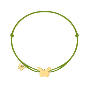 New Classic Butterfly Bracelet - Yellow Gold Plated