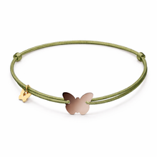 Load image into Gallery viewer, Candy Mirror Bronze Butterfly Bracelet
