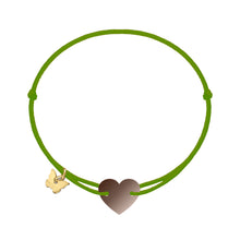 Load image into Gallery viewer, Candy Mirror Bronze Heart Bracelet
