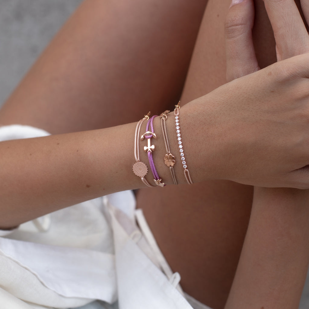 Anker-Armband - Rose Gold plattiert