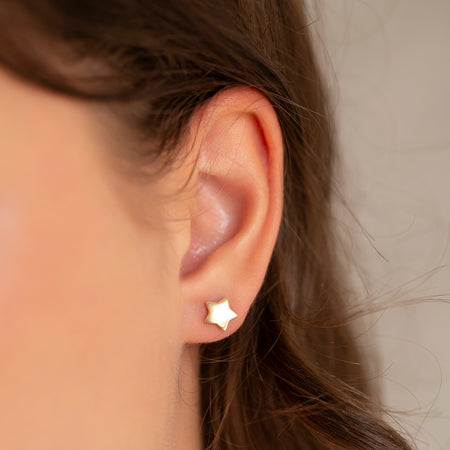 Bubble Star Earrings