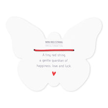 Učitaj sliku u preglednik galerije, Mini narukvica od crvene strune
