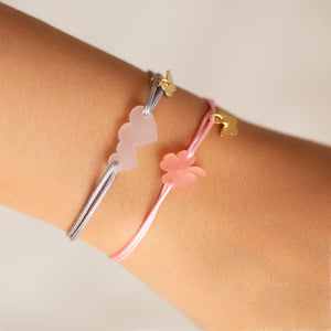 Classic Candy Two Hearts Bracelet