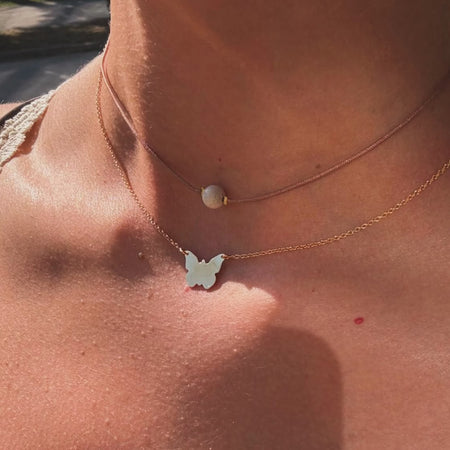 Brač Stone String Necklace