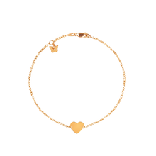 Load image into Gallery viewer, Sterling Silver Medium Heart Bracelet
