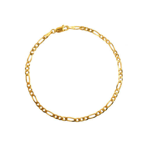 Twist Chain Bracelet - Yellow Gold Plated - BRACELET - [variant.title]- Borboleta