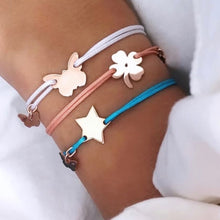Load image into Gallery viewer, New Classic Star Bracelet - Rose Gold Plated

