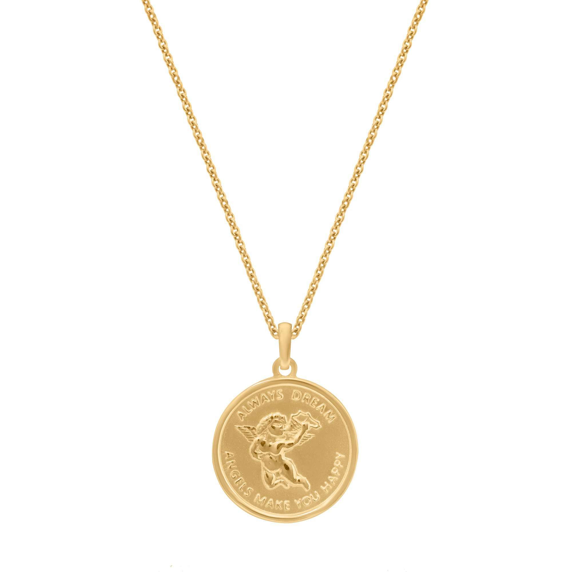 Medallion photo store necklace