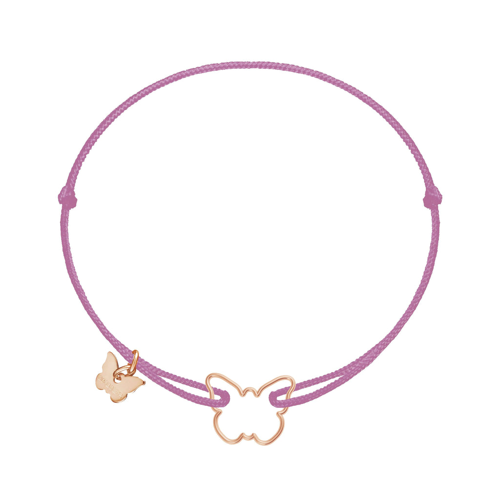 Hole Butterfly Bracelet - Rose Gold Plated - BRACELET - [variant.title]- Borboleta