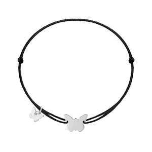New Classic Butterfly Bracelet - Rhodium Plated