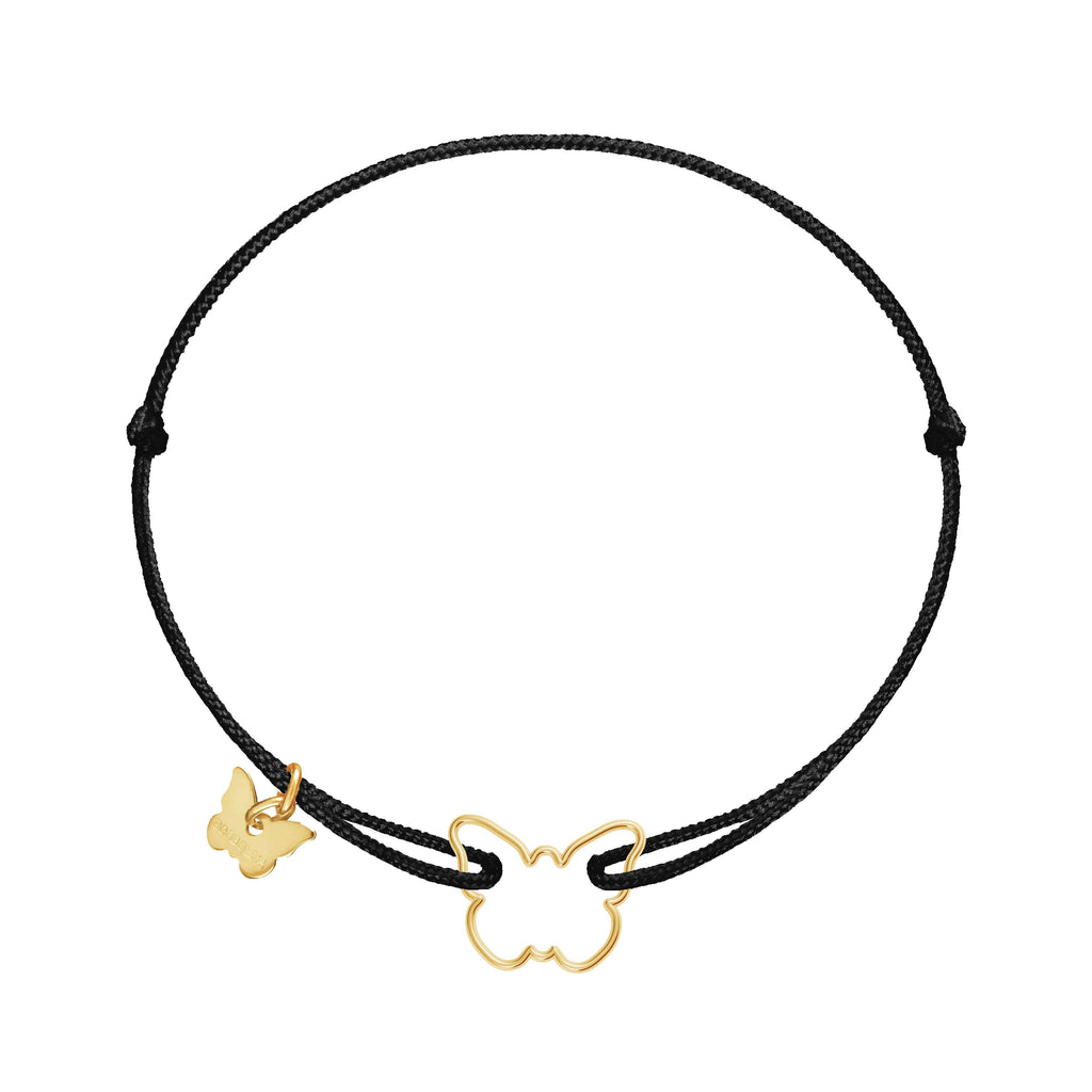 Hole Butterfly Bracelet - Yellow Gold Plated - BRACELET - [variant.title]- Borboleta