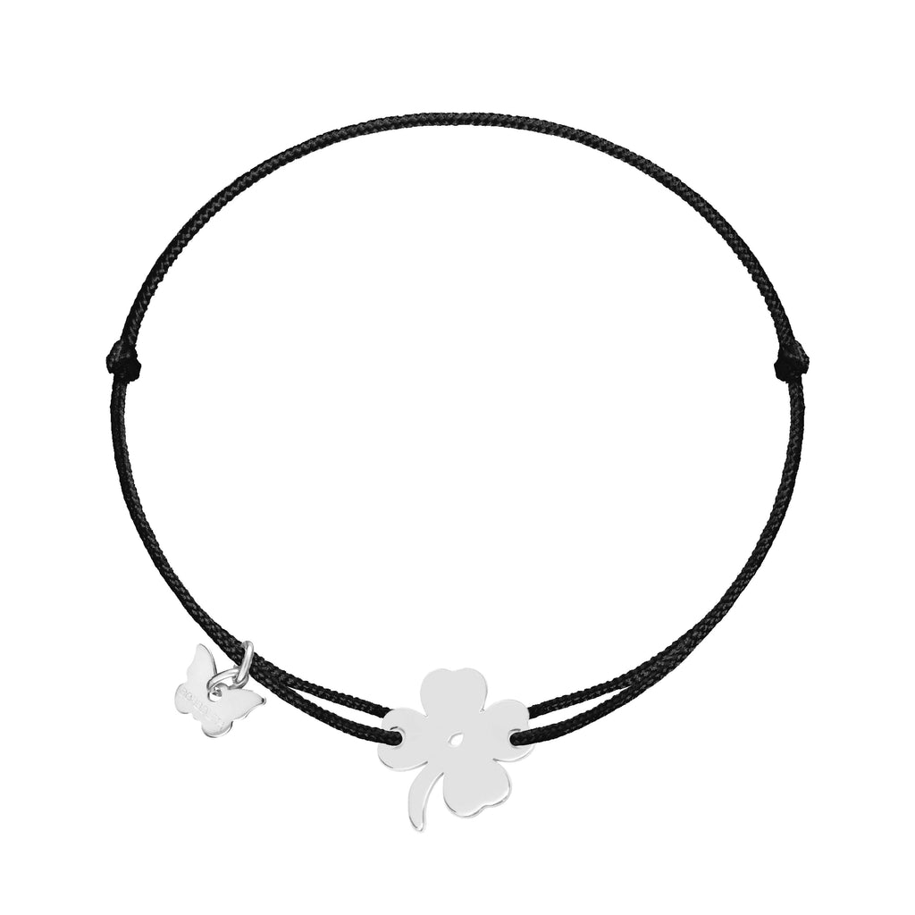 Classic Clover Bracelet - White Gold Plated - BRACELET - [variant.title]- Borboleta