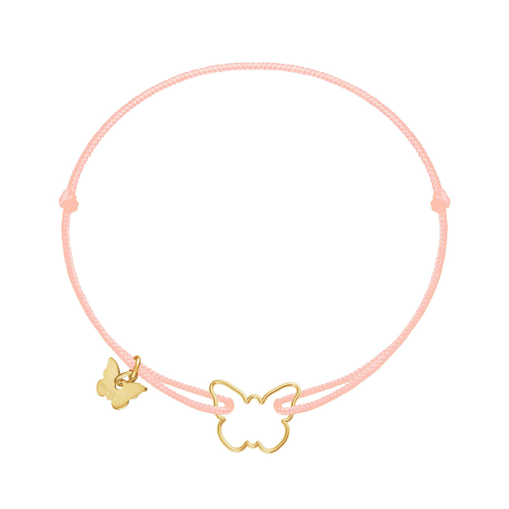 Hole Butterfly Bracelet - Yellow Gold Plated - BRACELET - [variant.title]- Borboleta