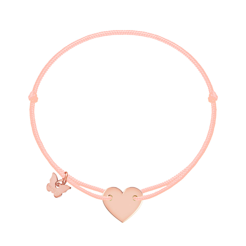 Classic Heart Armband - Rose Gold plattiert